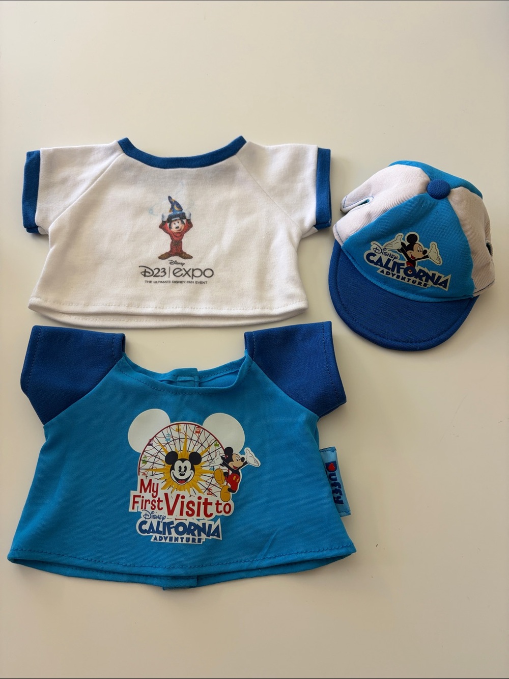 Build-A-Bear Disney First Visit to California Adventure Outfit & D23 Expo BAB